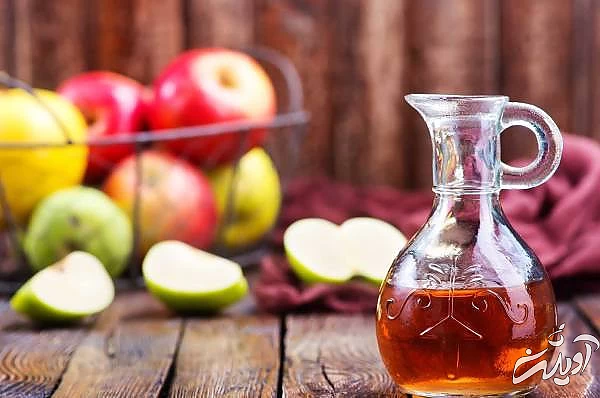 رفع بوی بد موهای سر با سرکه سیب سرکه سیب